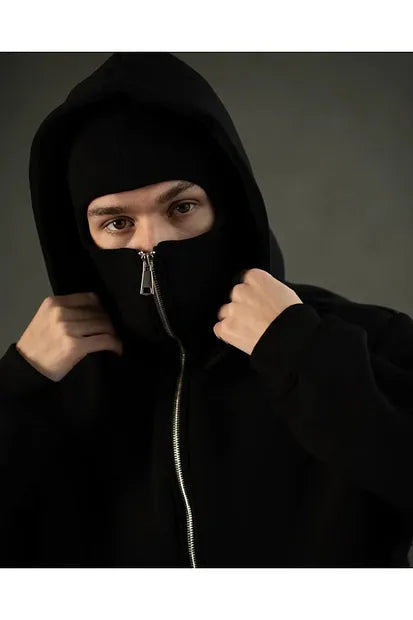 Black Ninja Hoodie For Men