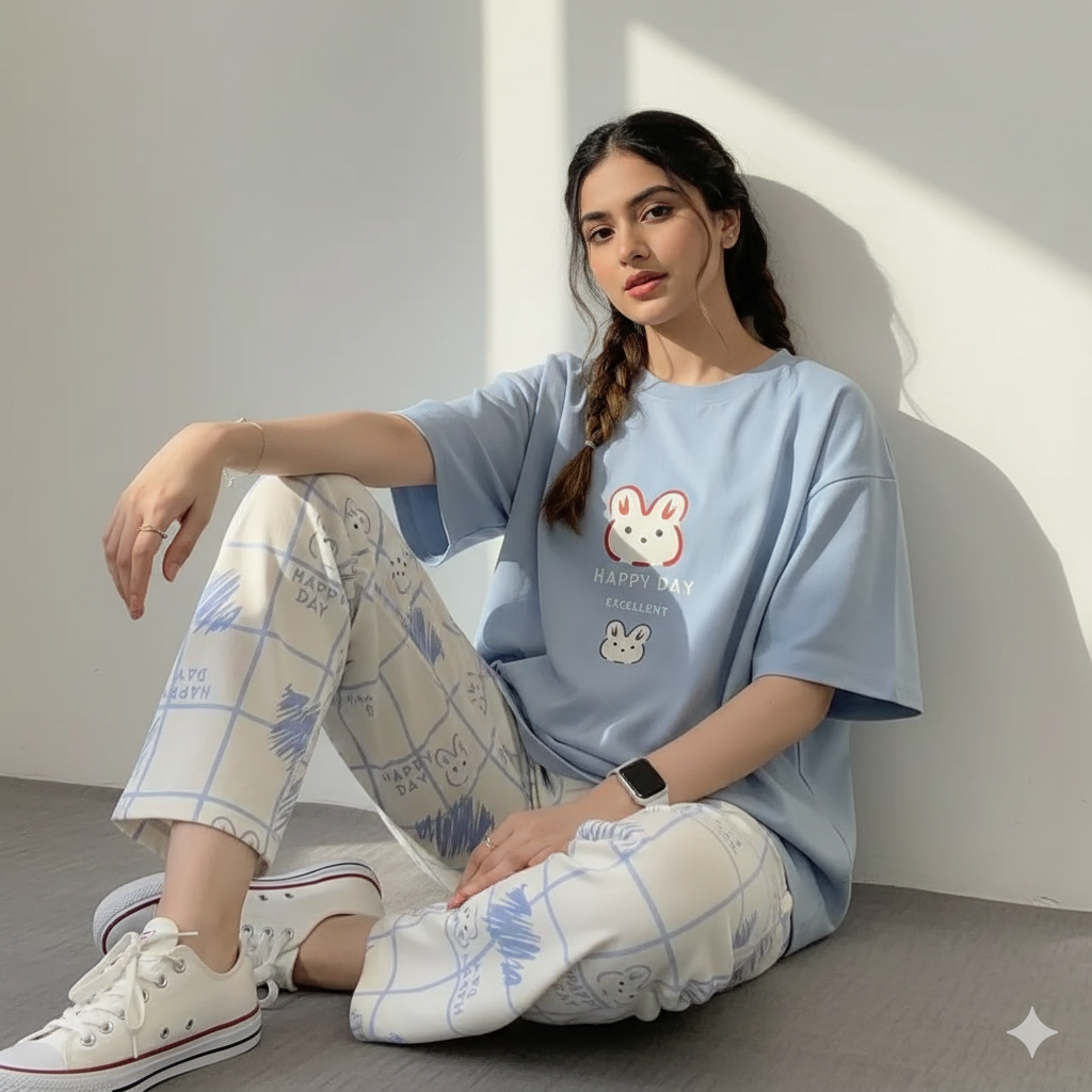 Soft Cotton PJ Suit - P9